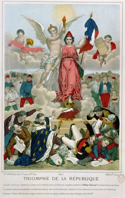 Triumph of the Republic by French School